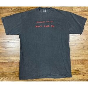 1996 Independence Day Movie ID4 T-Shirt Vintage White House Attack Faded Promo